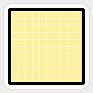 yellow patter Sticker